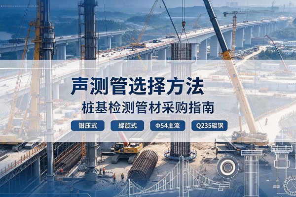 安宁声测管选型标准