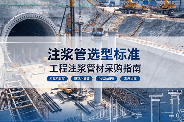 安宁注浆管选型标准