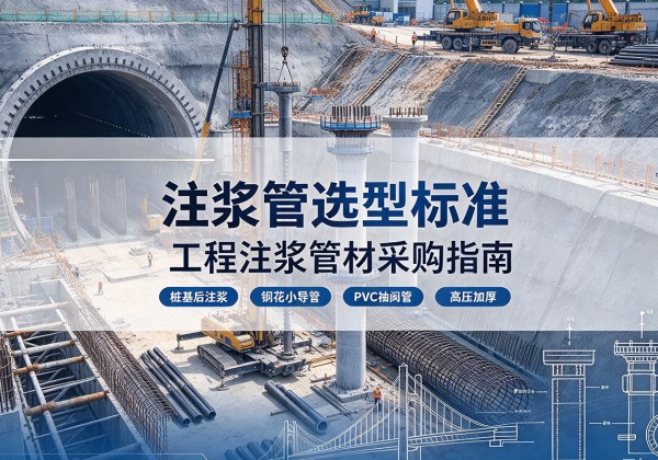 安宁注浆管选型标准